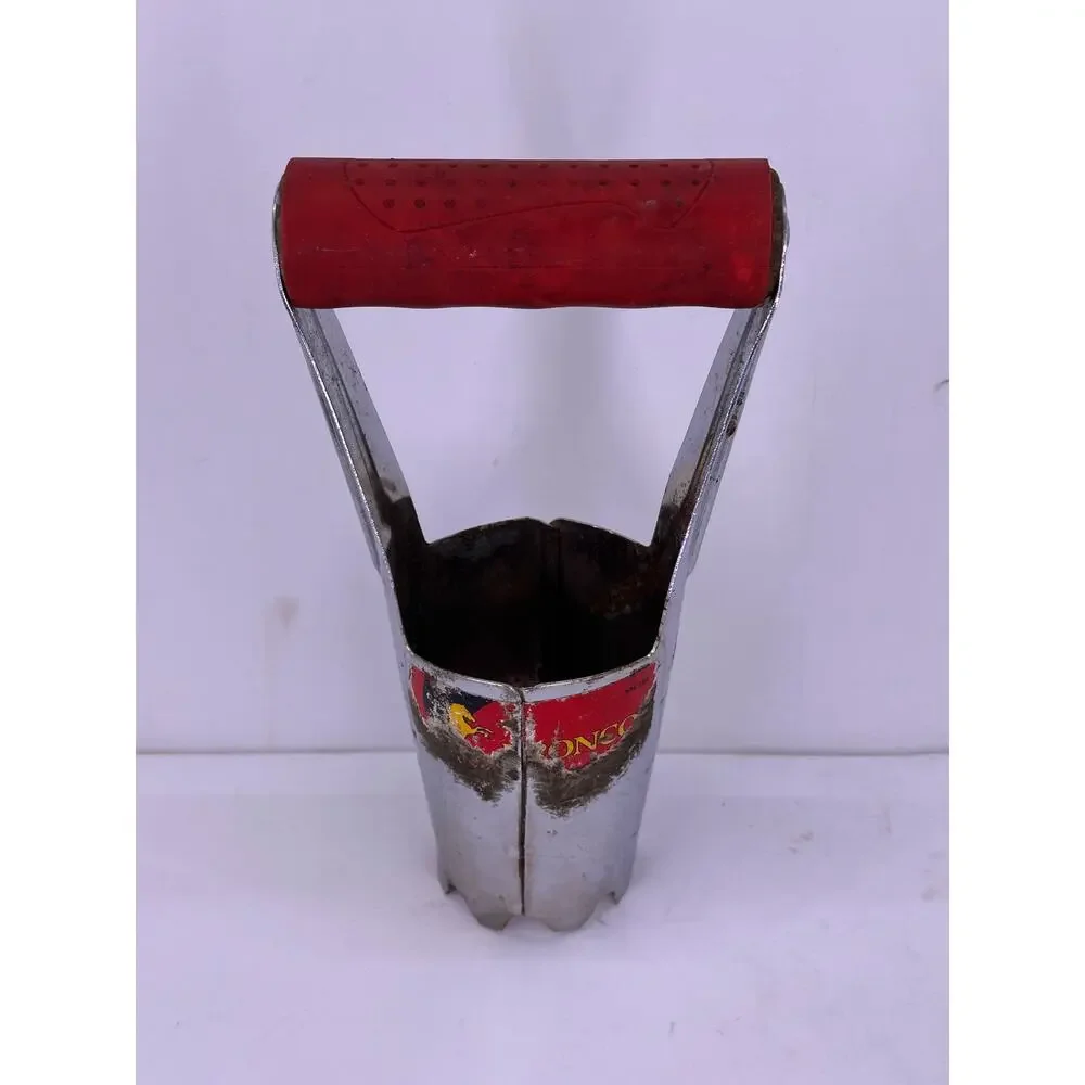 Vint Bronco 4” Garden Hole Cutter Hand Held Stainless Steel